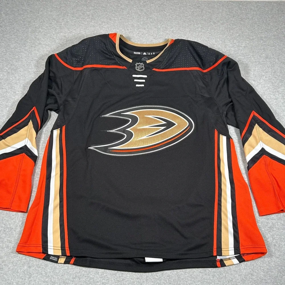 Adidas Anaheim Ducks Jersey Size 56 Primegreen Home Black Authentic NHL NEW